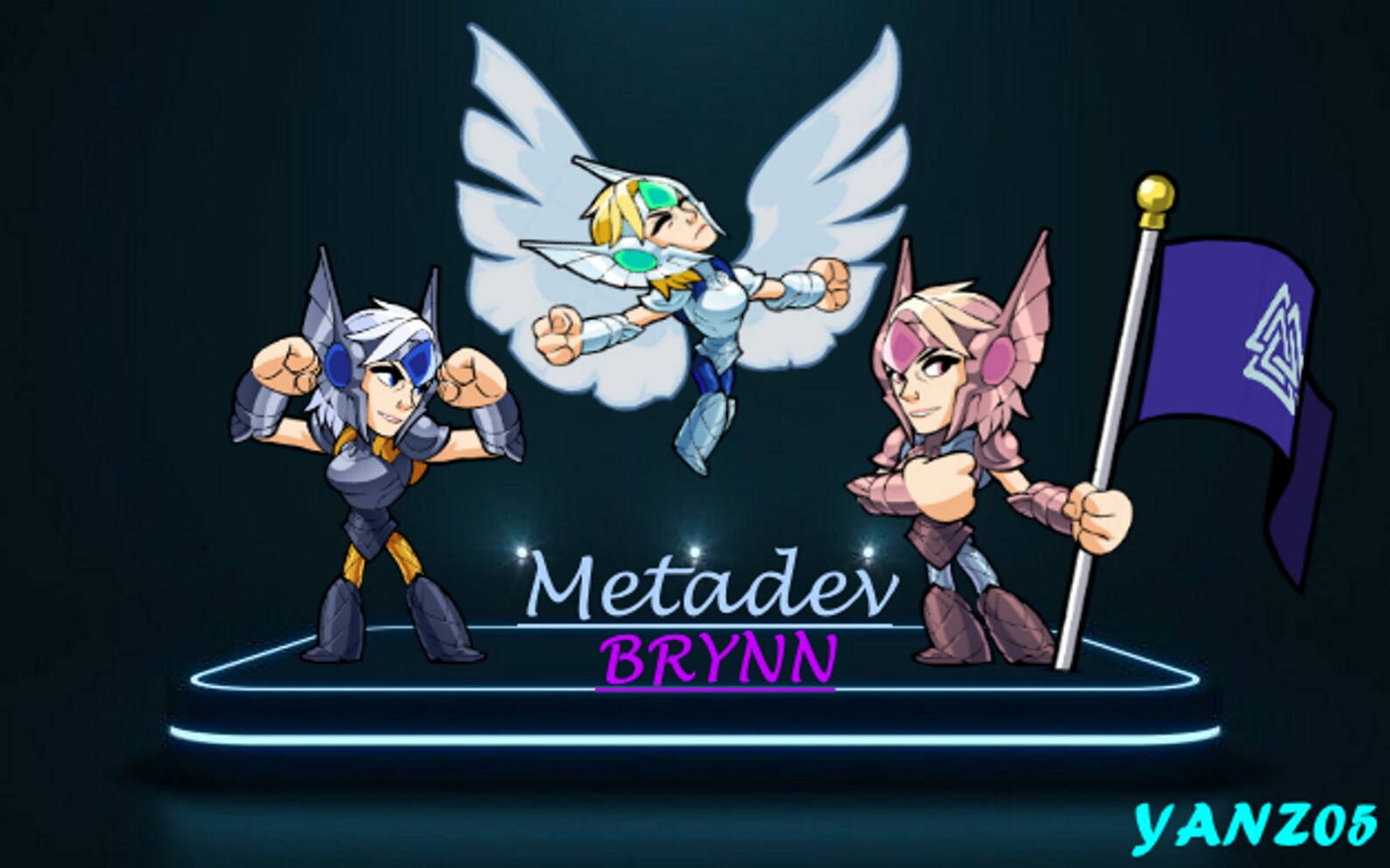 Brawlhalla Metadev Brynn BCX2020 Exclusive Skin Etsy