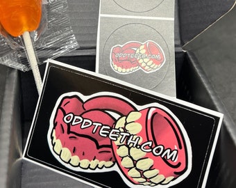 Odd Teeth Stickers