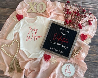 Valentine&#39;s Day Pregnancy Announcement