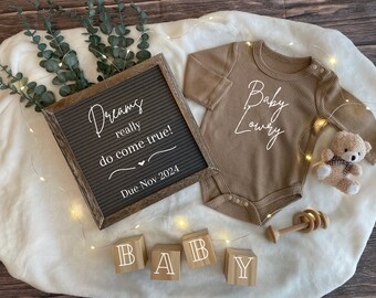 Dreams Really Do Come True Digital Baby Announcements