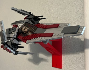 Wall Mount for LEGO® Star Wars™ 75039 and 6205, V-Wing Starfighter™