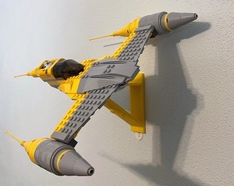 Wall Mount for LEGO® Star Wars™ 7660 Naboo Fighter™