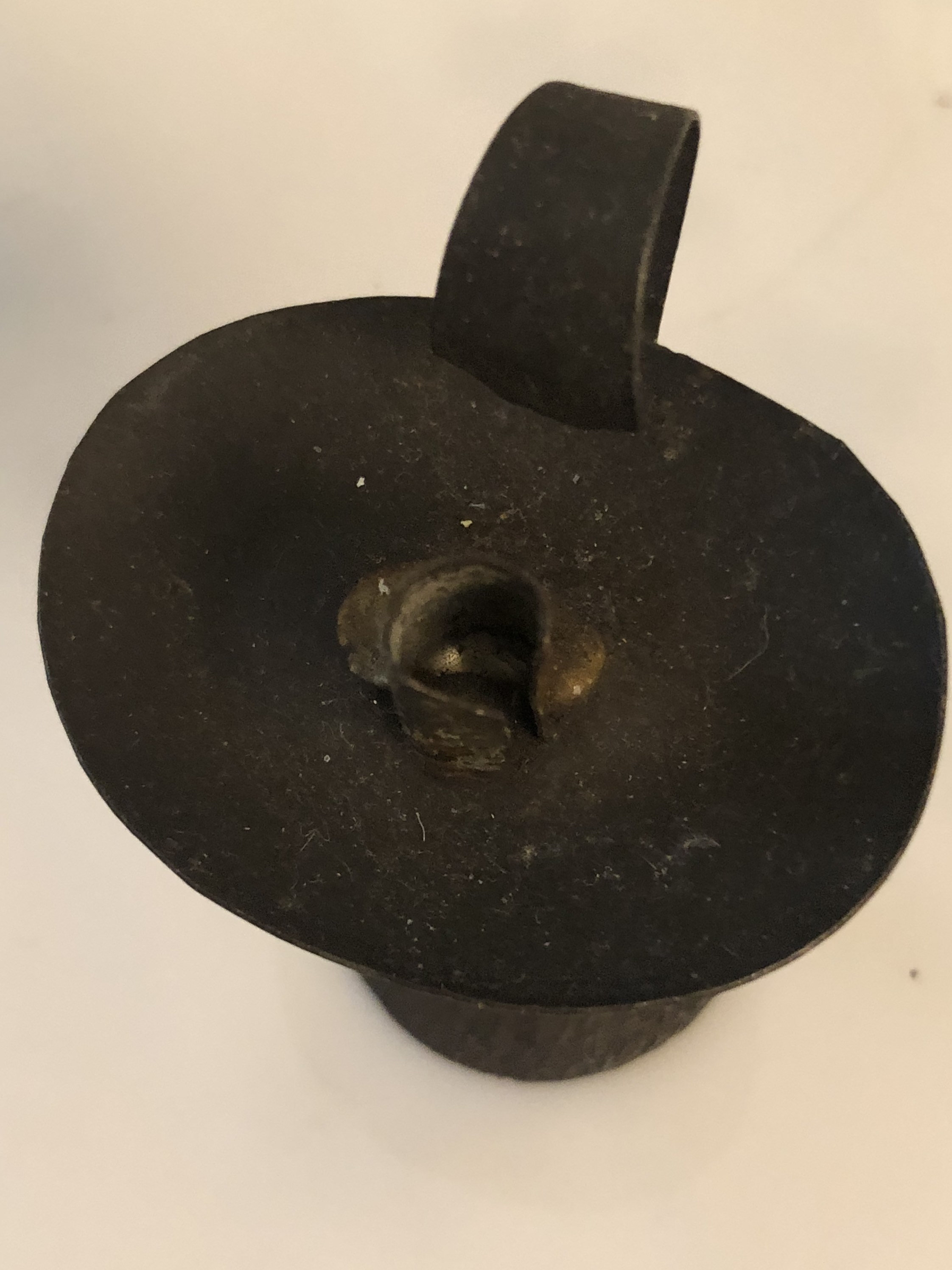 Antique Pioneer Hand Held Candle Holder Miniature Etsy