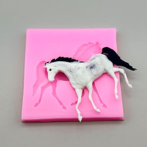 Horse Silicon Mold-Fondant Silicon Mold-Horse Plaster Mold-Horse Resin Molds-Horse Clay Mold-Farm Animals Silicon Mold-Horse Cake Decoration