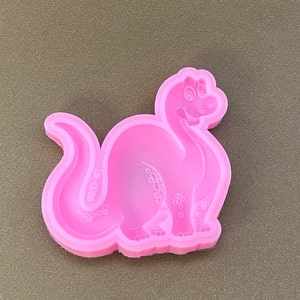 Dinosaur Silicone Mold-Cartoon Dinosaur Mold-Dinosaur Cake Decor Mold-Dinosaur Chocolate Mold-Fondant Mold-Resin Mold-Clay Mold-Dino Mold