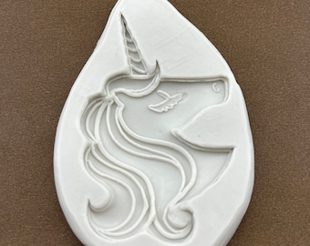 Unicorn Silicone Mold: Cake Topper, Fondant, Resin