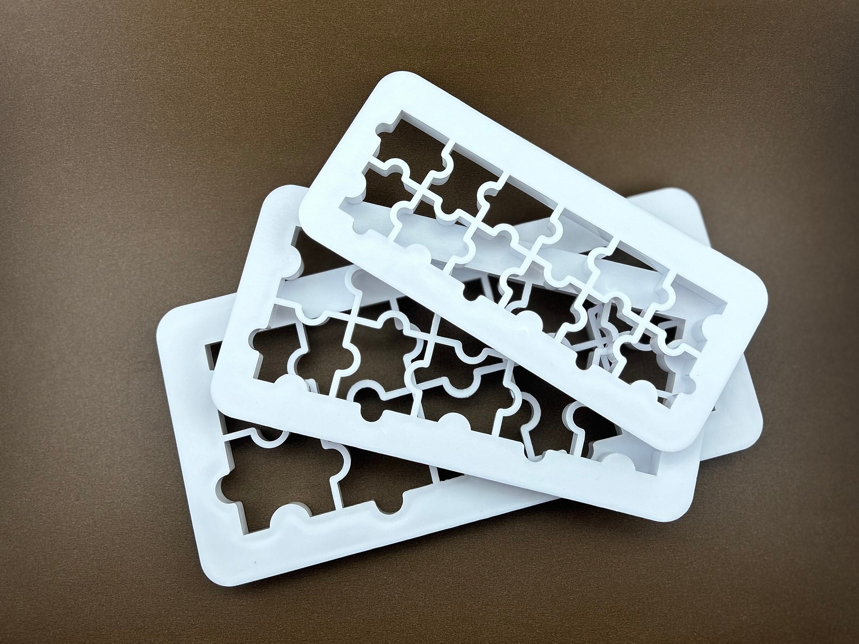Puzzle 1 STL FILE, Jigsaw Puzzle Cookie Cutter , Puzzle Piece Cookie  Cutter, Jigsaw Cookie STL ,Digital Download, Puzzles, Jigsaw