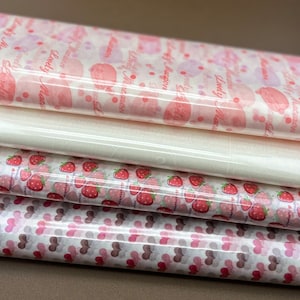 Greaseproof Paper-Wax Paper Sheets-Water Proof Wrapper-Food Wrap-Food Packaging-Candy Paper-Soap Wrap-Wax Paper Wrapper-Wax Paper-Set of 10