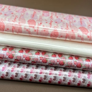 Greaseproof Paper Food Packaging Paper Cookie Wrapper Liner Damask Gift  Wrap Paper, Set of 10 