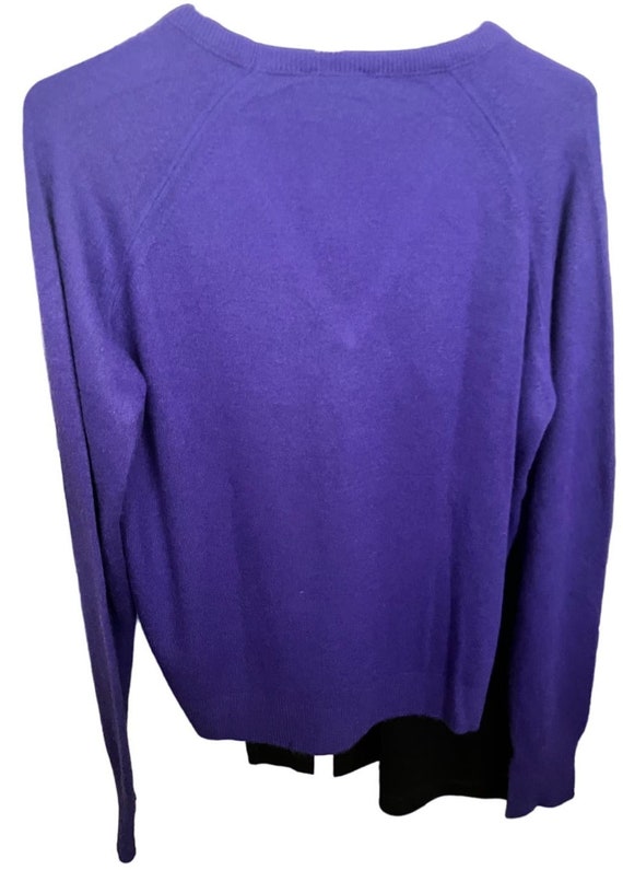 Vintage 70s Purple Designers Originals Orlon Acry… - image 2