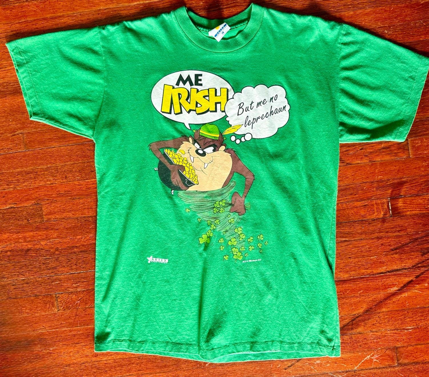 Vintage Looney Tunes Gym T-shirt Deadstock 1993 NWT Size