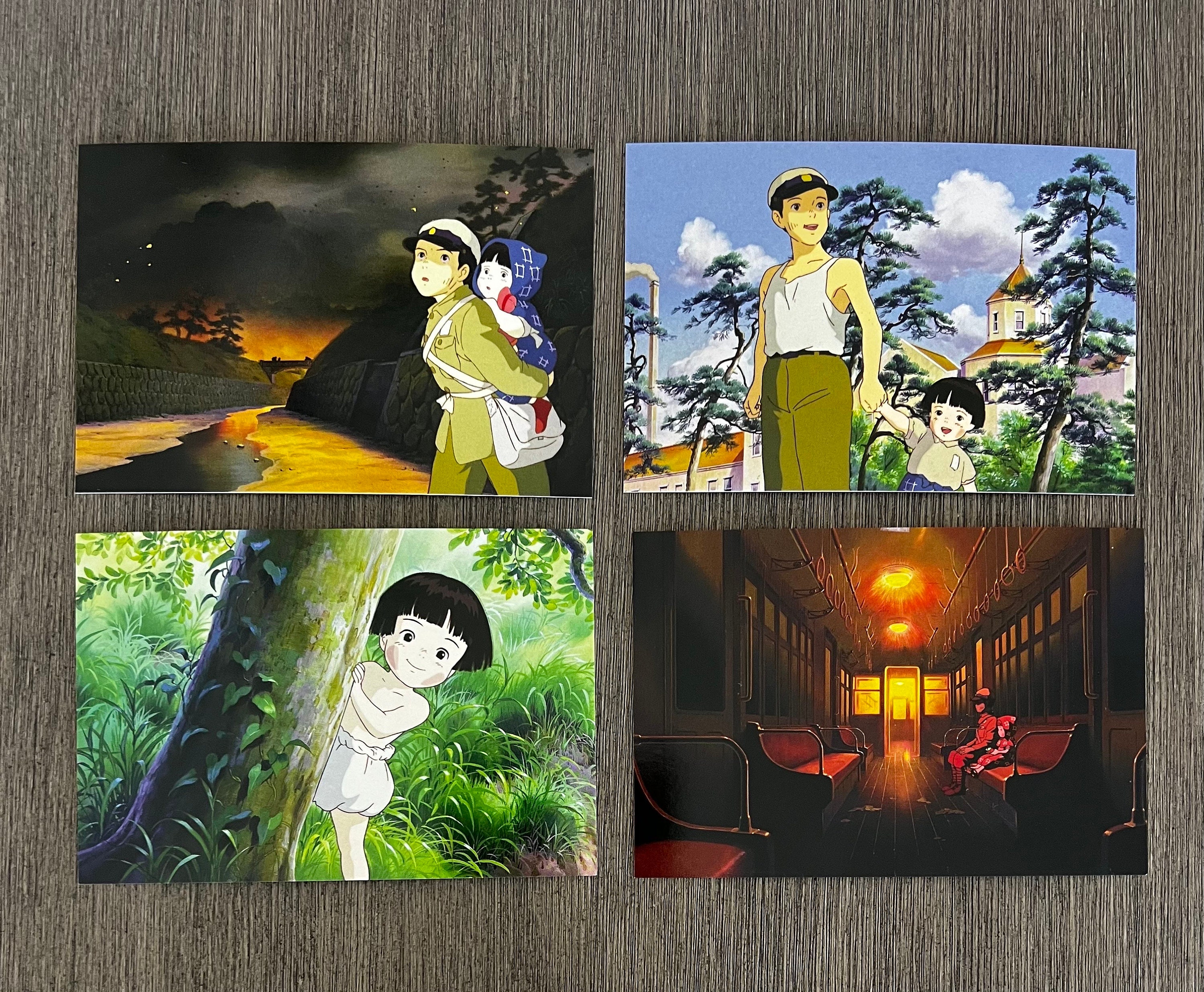 gift card✻Ghibli studios Miyazaki Hayao Anime postcard collectibles.02