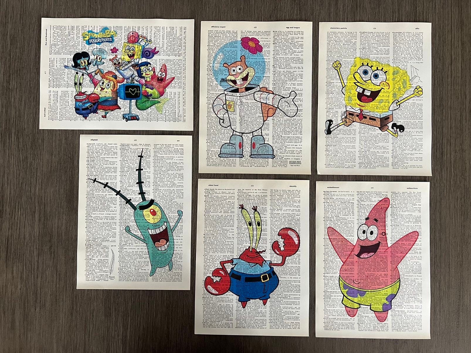  GRAPHICS & MORE SpongeBob Nerd Face Wall Art Picture Paper  Poster Décor Home Decoration: Posters & Prints