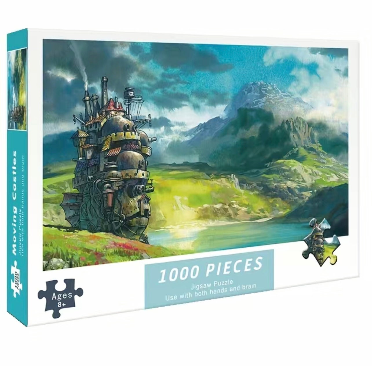 Howl's Moving Castle Scenery Studio Ghibli Jigsaw Puzzle 1000 Pieces Castle  Version Hayao Miyazaki 