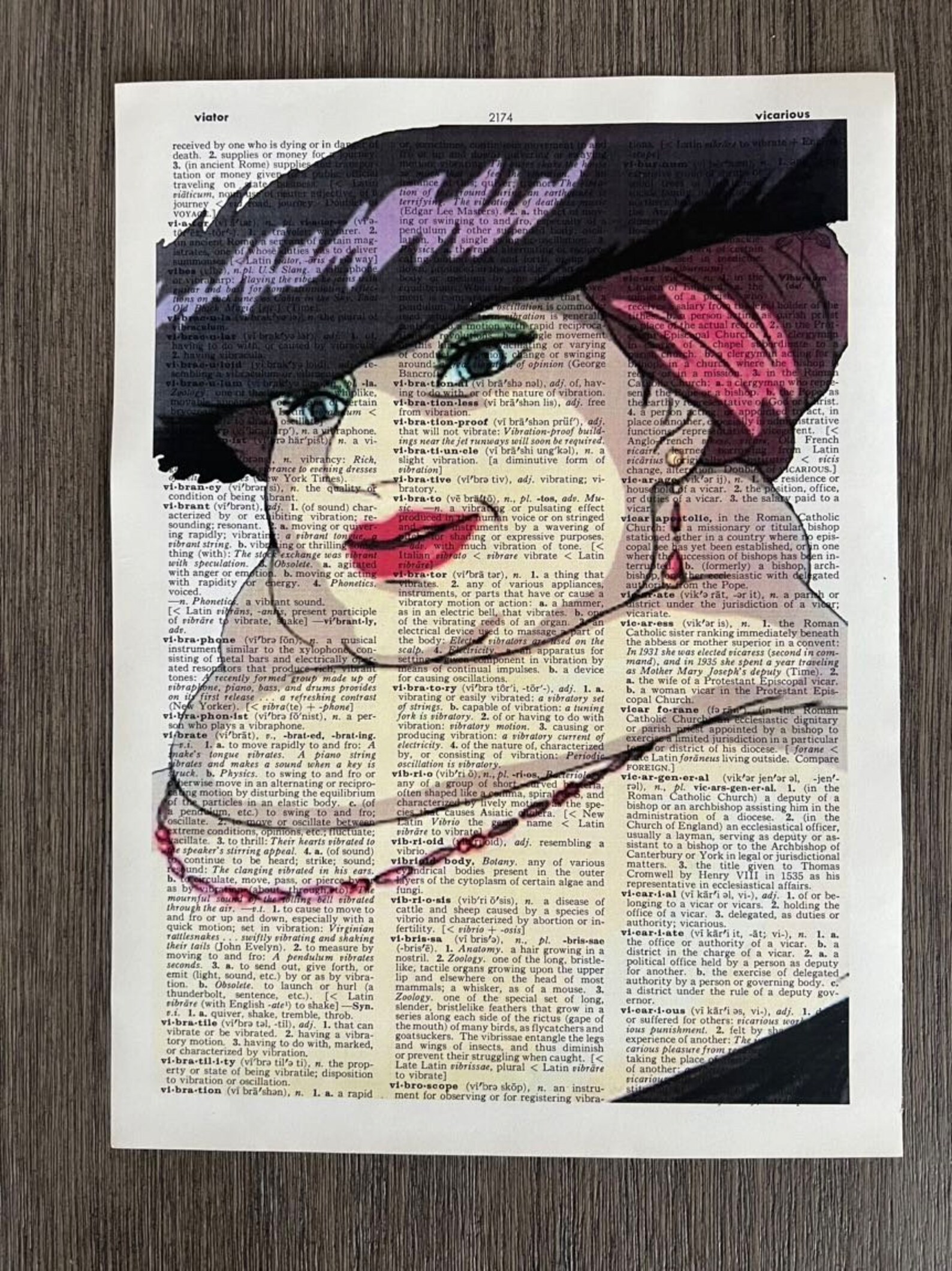 Howls Moving Castle Themed Dictionary Prints 3 Set of 6 Etsy