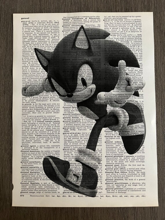 Sonic the Hedgehog Comic Cover Art 4 Wall Scroll