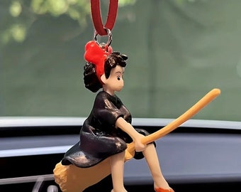 Studio Ghibli Kiki's Delivery Service Swing Car Pendentif Accessoire 魔女の宅急便