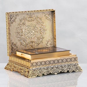 Boxed Koran | Koran mit Geschenkbox | Islamisches Geschenk für Geburtstag, Abschlussfeier, Hochzeitsgeschenk | Islamisches neues Zuhause Geschenk