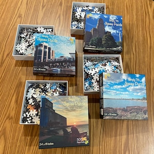 Buffalo NY Jigsaw Puzzles - 500 Piece - 716 Puzzle - 716 Jigsaw - New York Puzzle - Buffalo Gifts - Buffalo NY gifts