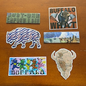 Buffalo Magnets - Car Magnet - Fridge Magnet - Buffalo Sports and Design Magnet Gifts