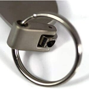 thumbnail interactive-video image 1 of Officially Licensed Toyota RAV4 Blue Teardrop Keychain - Metal Logo Fob 1 of 6