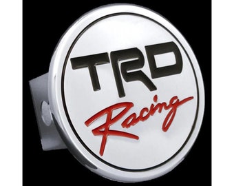 Toyota TRD Racing Chrome Finish Class 3 Tow Trailer Hitch Plug Official Licensed