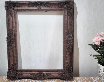 Antique wooden picture frame.