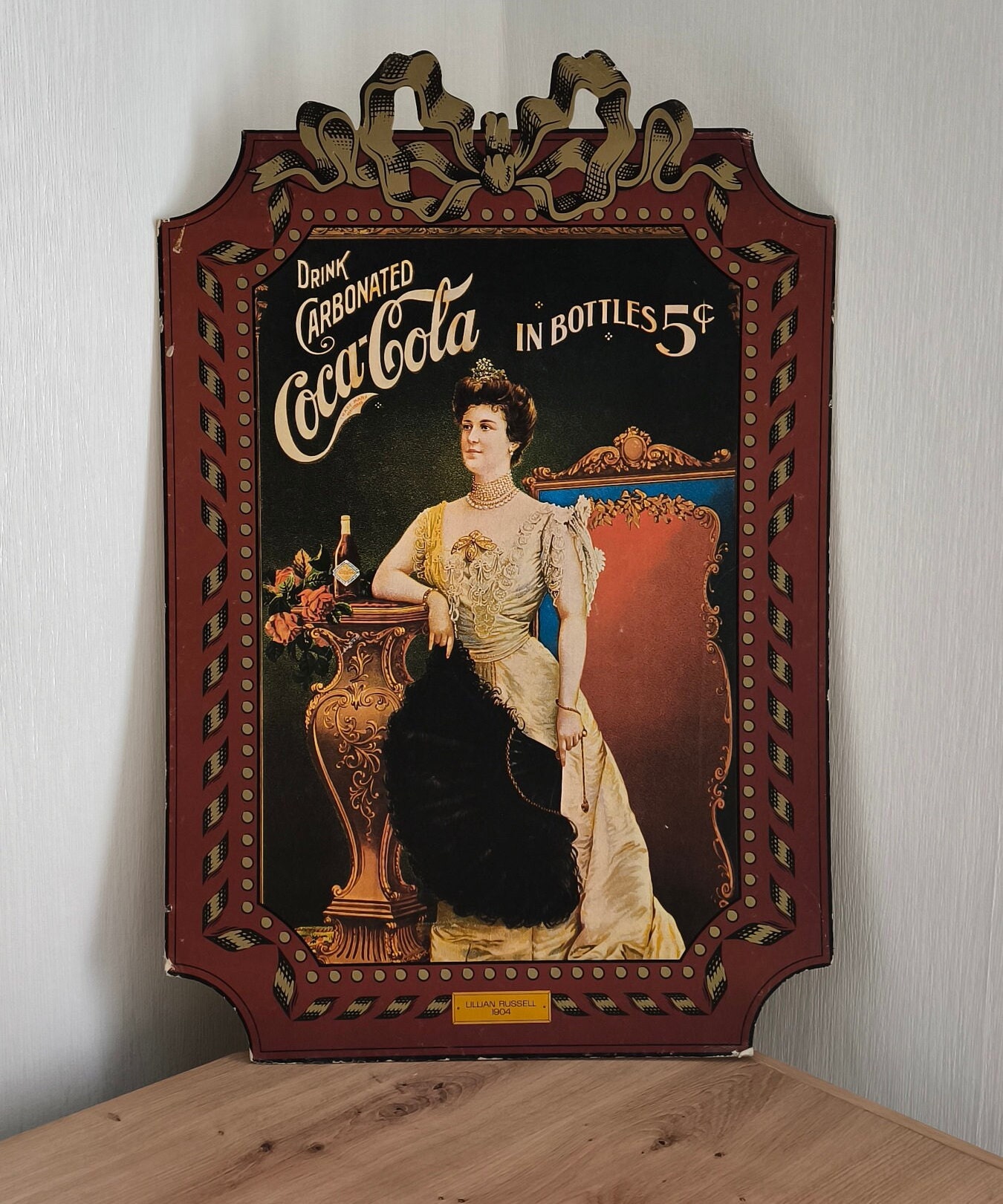Coca cola poster antique - Etsy 日本
