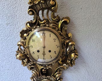 Antique Wall Clock Westerstrand – Sweden.
