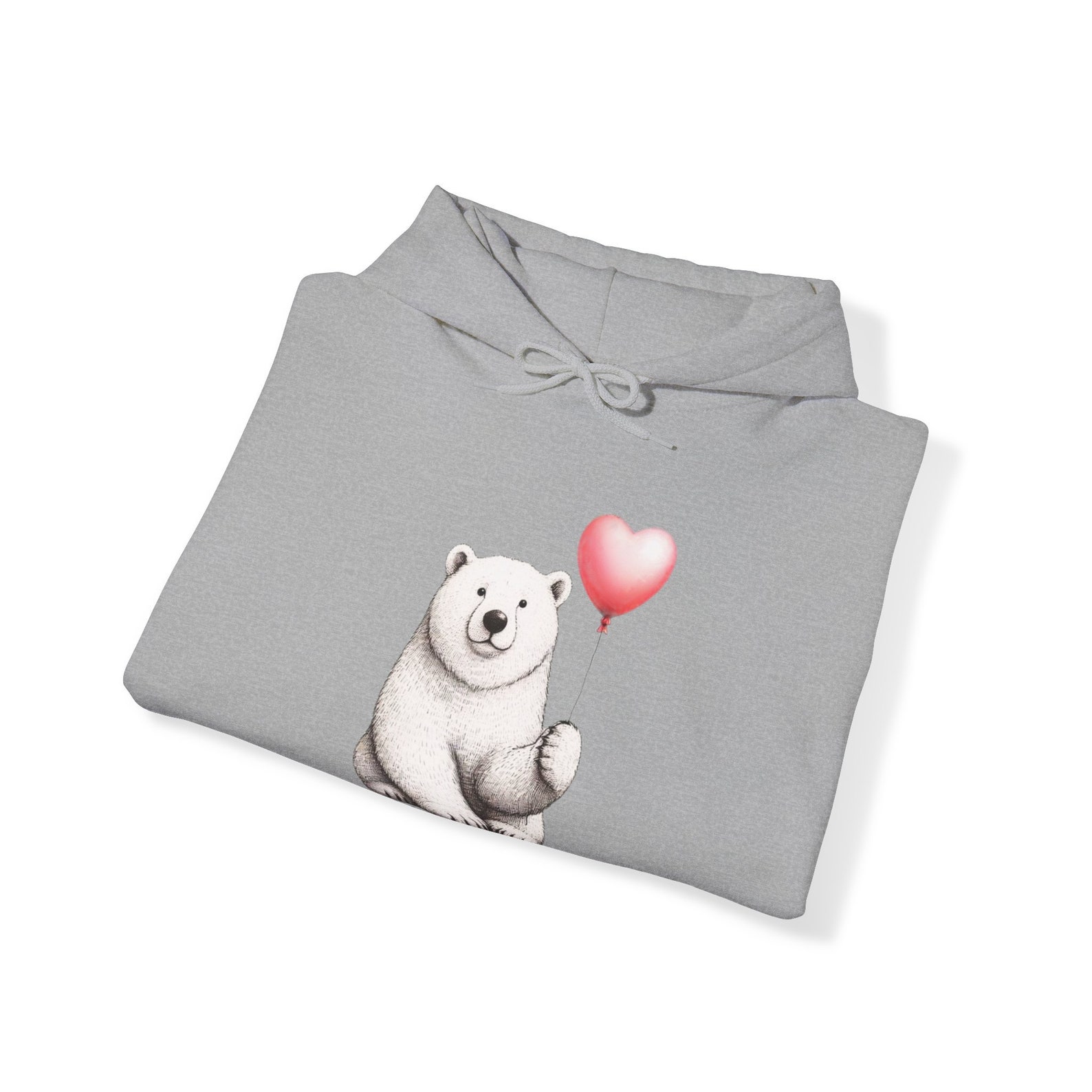Purple Polar Bear Hoodie - 1 Left Size 4-6 years main image 0