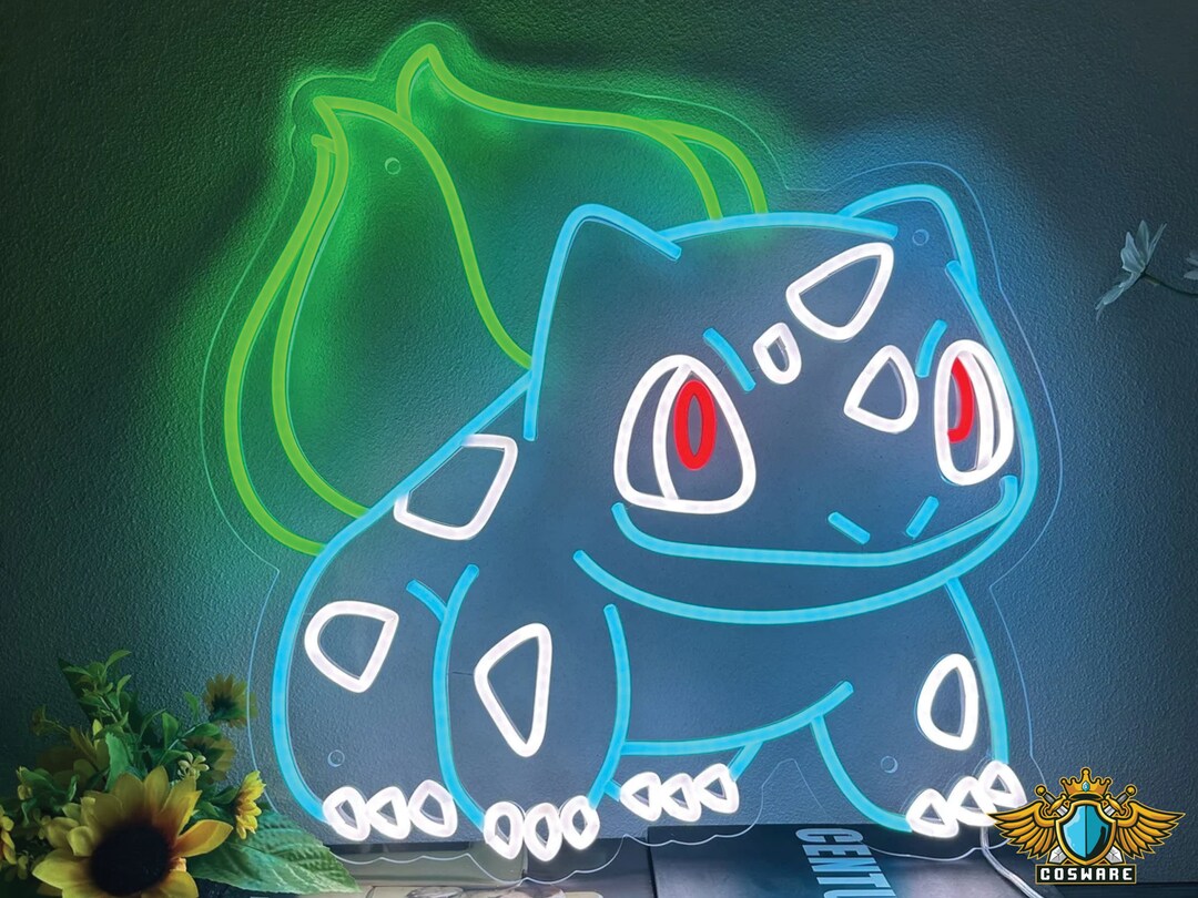 14 Baulbasaur Neon Sign Baulbasaur Gifts - Etsy
