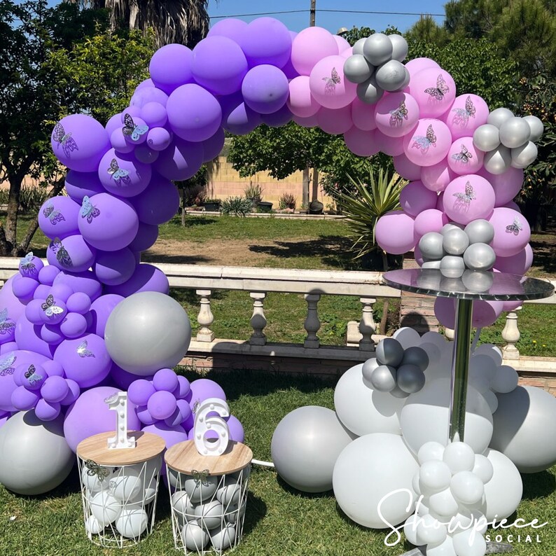 Round Wedding Arch Balloon Arch Balloon Arch Stand Arch Etsy
