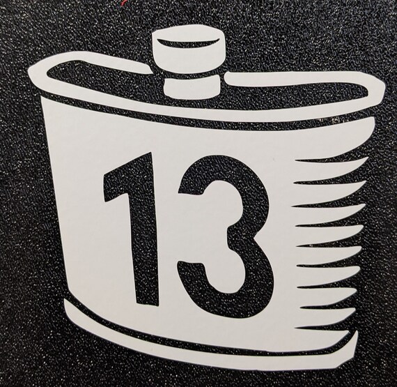 Fallout Vault 13 Canteen Vinyl Decal Etsy UK