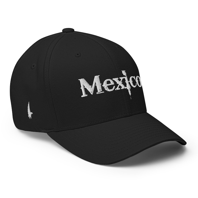 Mexico Fitted Hat Etsy