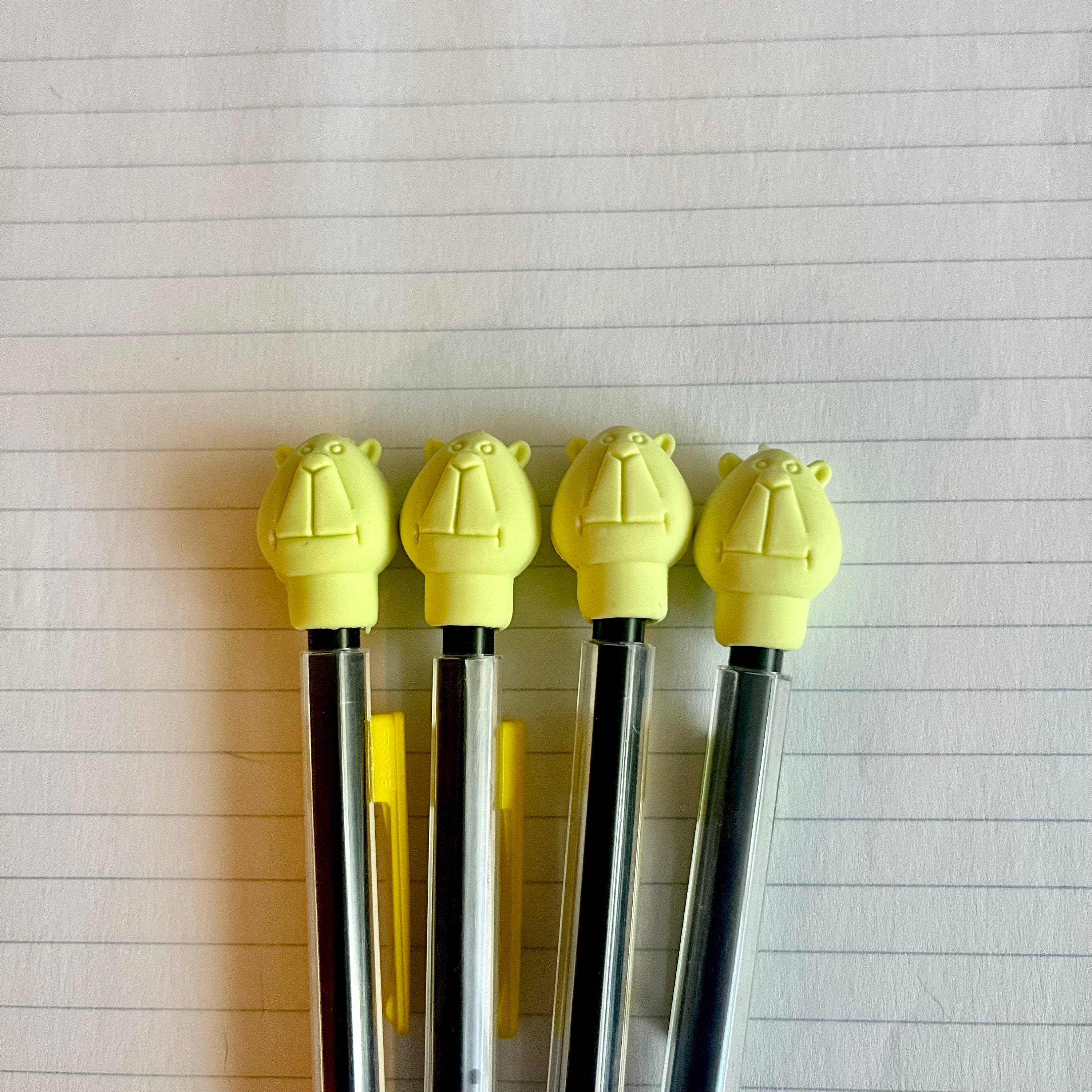 Animal Pencil Top Erasers Etsy