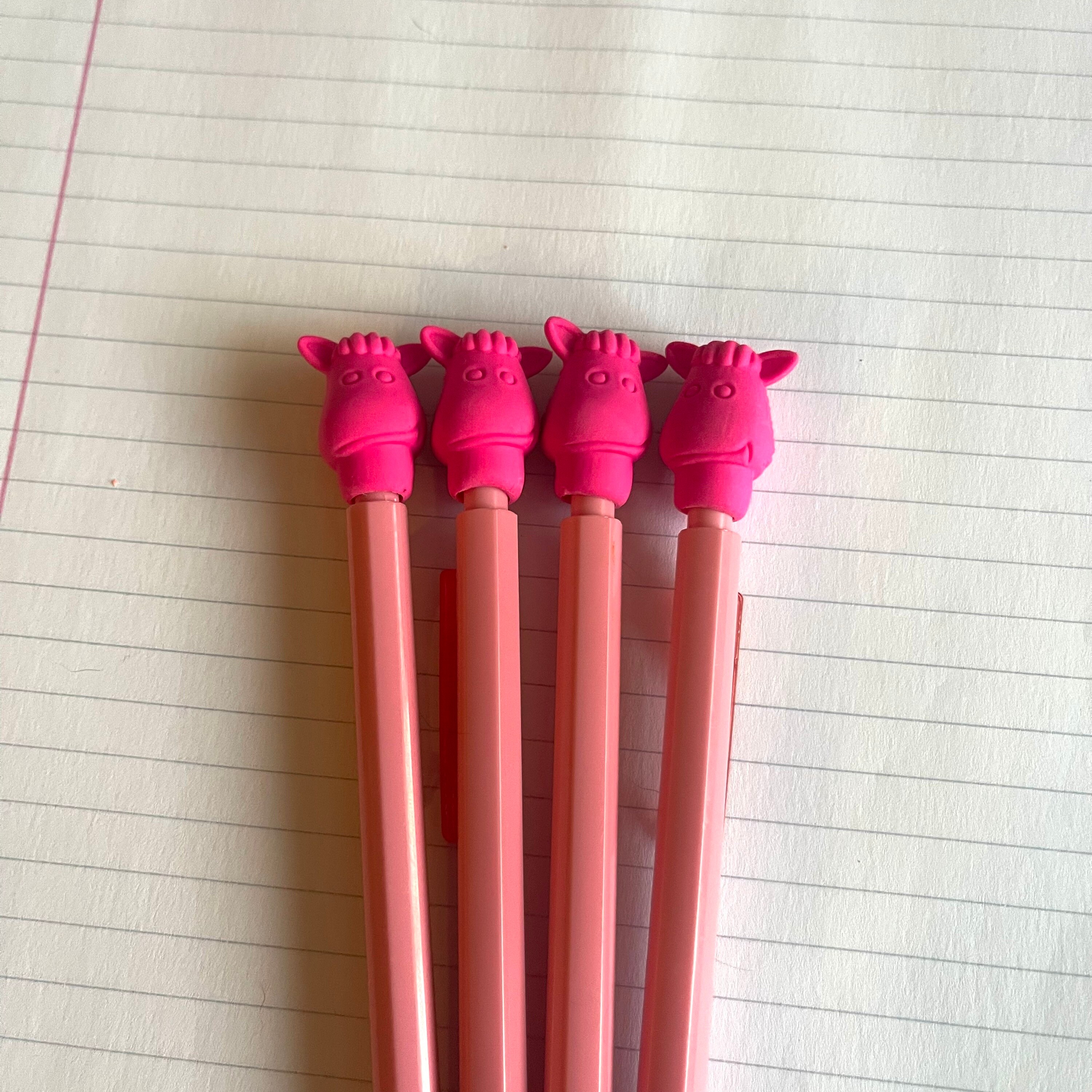 Animal Pencil Top Erasers Etsy