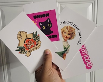 Union-Printed Blank Greeting Card Solidarity Organize