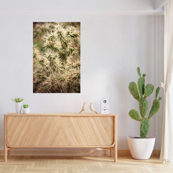 Macro cactus, Southwest decor, Sedona Cactus, Cactus photo, wall hanging, Cactus print, Southwest wall art, instant download