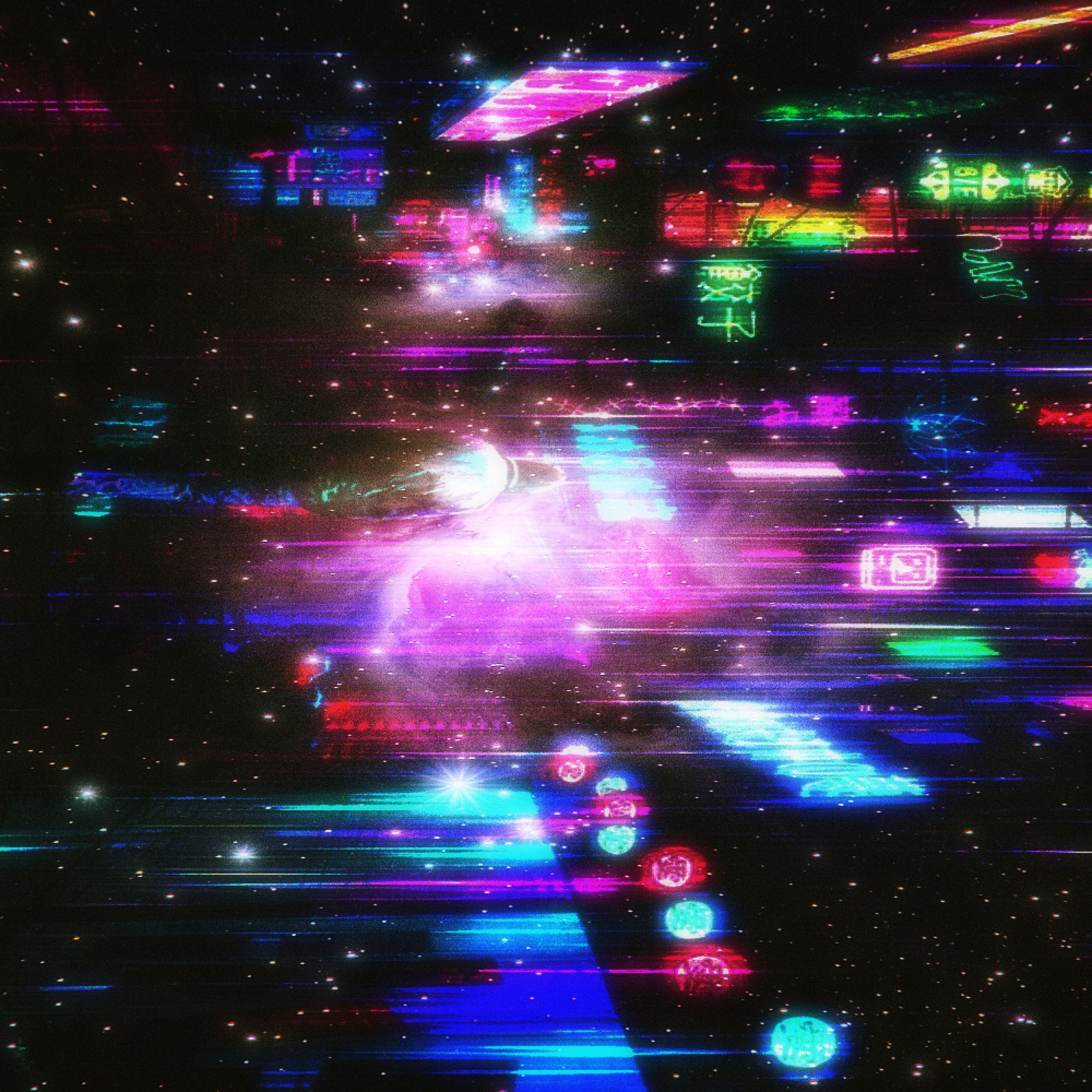 An Unexplainable Glitch in Space - Etsy