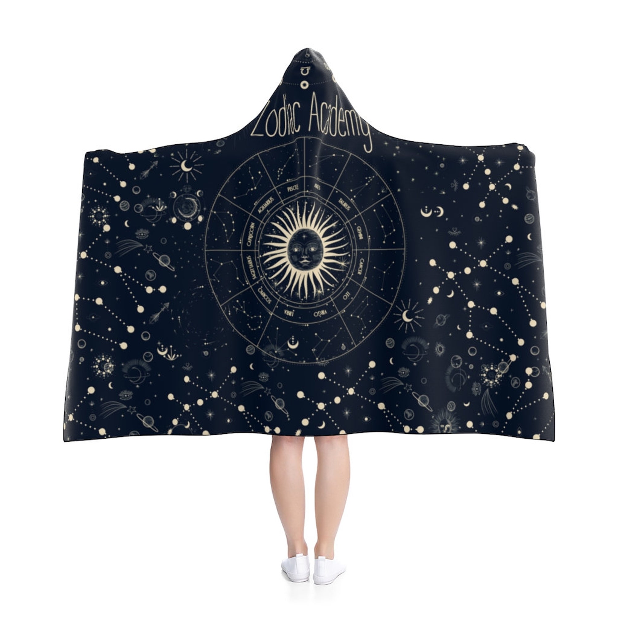 Zodiac Inspired Hooded Blanket