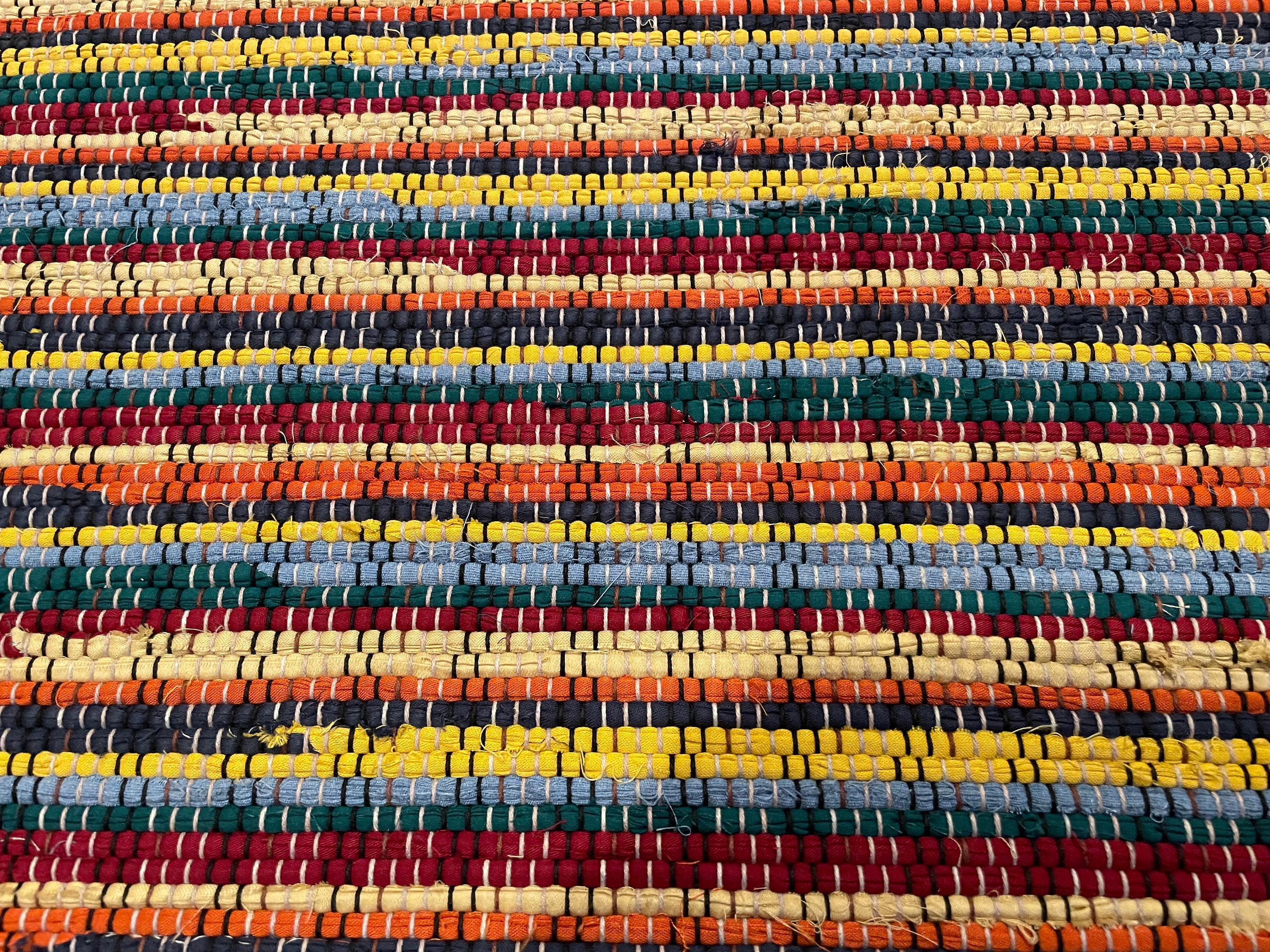 Coloe Rag Handmade Multi Color Rag Rug