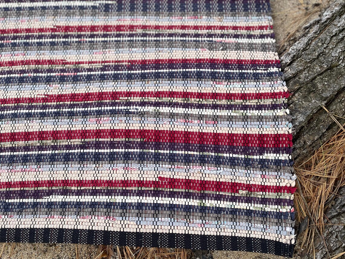 Finnish Style Rag Rug Etsy