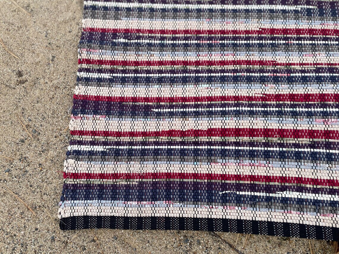 Finnish Style Rag Rug Etsy