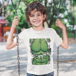 Bella + Canvas Unisex Jersey T-Shirt | 3001C Hulk mussel shirt with mickey on the back adult humor mickey kids shirt