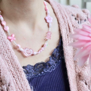 Pink Days Necklace - Puppy Garden