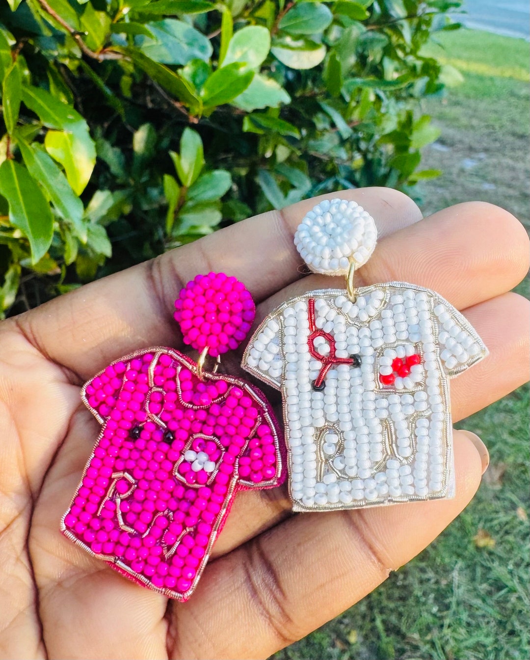 Nurse Earrings. Scrub Earrings. RN Gift. Occupation Gift. Etsy