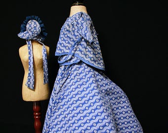 Antique Doll Costume for **Fashion Doll**<>**Shoulder Plate Dolls**