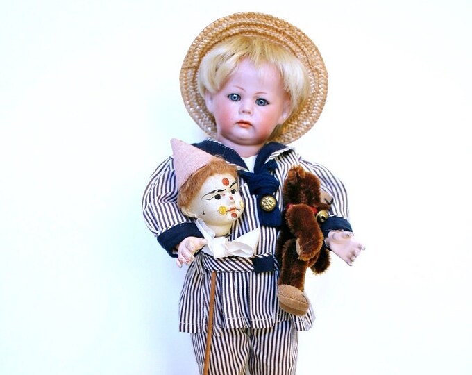 Fabulous Beloved Antique Character Doll by Kämmer & Reinhardt/115/A