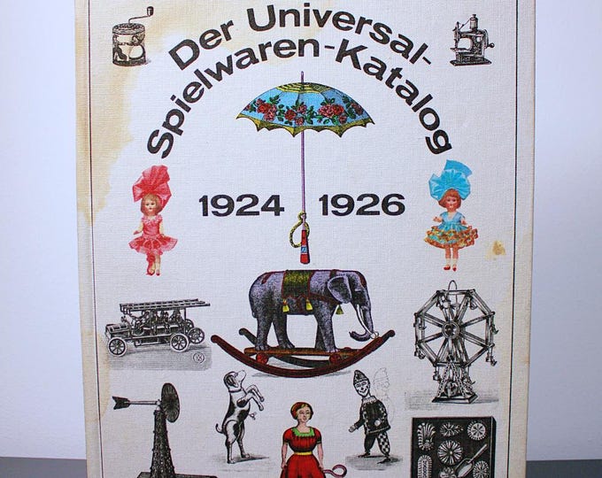 RARE**THE UNIVERSAL**Toys Catalog**>>1924-1926<<Reprinted in 1985 from the original catalogue