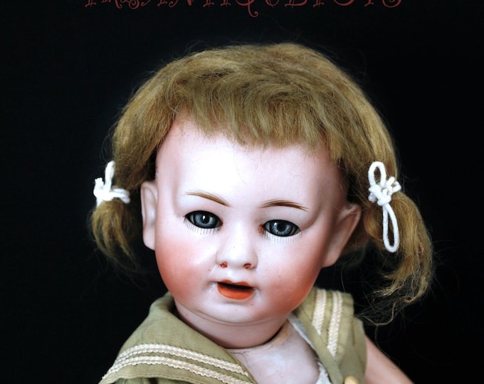 Rare Mold 1920's Bisque head doll by PORZELLANFABRIK MENGERSGEREUTH